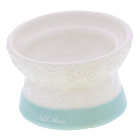 ◇ペティオ アドメイト 猫用食器 フードがこぼれにくい脚付き陶器食器 ウエットフード向き A26516 | 猫用食器 フードこぼれにくい 脚付き食器 陶器食器 ウェットフード 向き フード皿 ねこ食器 お皿 食べやすい 液体用 食事用食器 スベリ止め付き おしゃれ