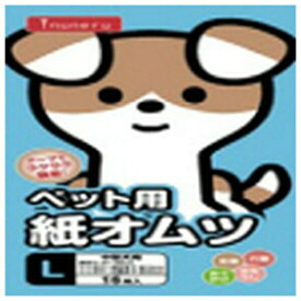◇ペットライブラリー IN-102 inuneru 紙オムツL 16枚 | ペット用 おむつ 中型犬用 紙オムツ 犬 おむつ 介護 おもらし ペットトイレ マナー対策 吸水パッド 高分子吸収材 シッポ穴付き 再利用可能 テープ式 おしゃれ ペットライブラリー 抗菌 防水 安心 吸収力抜群