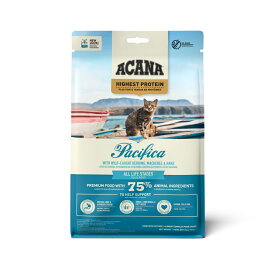 ◇アカナ パシフィカキャット340g | ACANA アカナ キャットフード アカナ パシフィカキャット 猫用ドライフード グレインフリー 魚 ベストフード 動物性タンパク質 全年齢対象 猫用 総合栄養食 ニシン サバ 340g カナダ製 オメガ3 DHA EPA 無添加 高タンパク質