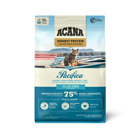 ◇アカナ パシフィカキャット1.8kg | ACANA アカナ キャットフード アカナ パシフィカ キャット 魚 ペットフード ドライフード 全猫種用 猫用餌 プレミアムフード カナダ製 腸内健康 毛艶 サバ ニシン ヘイ ク 無穀物 グレインフリー タウリン オメガ3 オメガ6 DHA EPA