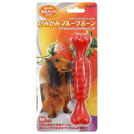 ◇スーパーキャット DM407かみかみボーン ストロベリー M | かみかみフルーツボーン 犬用おもちゃ デンタ…