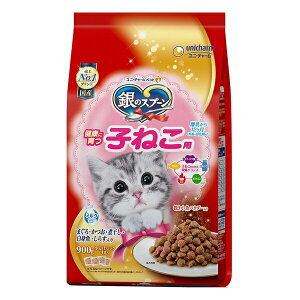 ◇ユニ・チャーム(unicharm) 銀のスプーン 贅沢うまみ仕立て 健康に育つ子ねこ用 まぐろ・かつお・煮干し・白身魚・しらす入り 900g