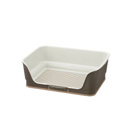 ◇リッチェル(Richell) お掃除簡単ステップ壁付トイレ レギュラー ダークブラウン