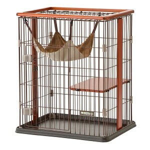 ◇ボンビアルコン(Bonbi) ウッドワンサークルキャット ミニ 犬用 サークル ペットサークル