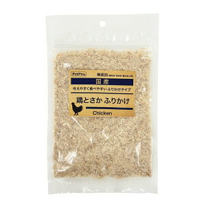 ペットプロジャパン 国産おやつ 無添加鶏とさかふりかけ 40g