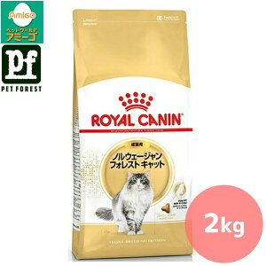 ■セットがお得!!■ロイヤルカナン ノルウェージャン フォレスト キャット専用フード 成猫用 2kg 猫用 ドライフード【在庫有り】お一人様5点まで