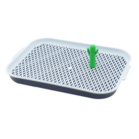 【LINE追加で10％OFFクーポン！】トイレトレー 犬 ペットトイレ レギュラーサイズ マーキングポール メッシュ トイレ フチもれしにくい トレーニング ペットトレー しつけ トイレトレーニング 飛び散りにくい 子犬 小型犬 中型犬 ペット用トイレ PETFUN ペットファン