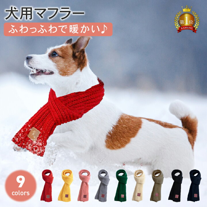 楽天市場】【10％オフクーポン！3/20限定！】マフラー 犬用 ネック 
