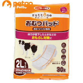 ペティオ zuttone(ずっとね) 老犬介護用 おむつパッド 2L 30枚入り