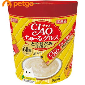 CIAO(チャオ) ちゅ～るグルメ とりささみバラエティ 60本入り