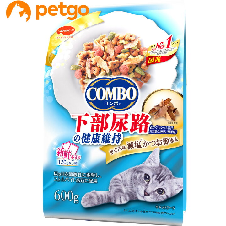 楽天市場】コンボ キャット 猫下部尿路の健康維持 600g : ペットゴー 