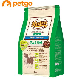ニュートロ ナチュラルチョイス 中型犬～大型犬用 成犬用 ラム＆玄米 2kg