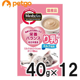 メディファス ウェット り乳 ミルク風味 40g×12袋【まとめ買い】【あす楽】