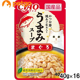CIAO(チャオ) 旨みスープ パウチ まぐろ 40g×16袋【まとめ買い】