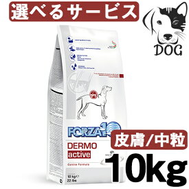 サニーペット FORZA10 (フォルツァ10) 犬用 デルモアクティブ(皮膚被毛) 10kg(中粒) 送料無料