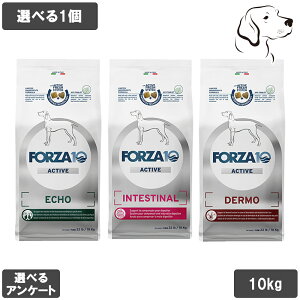フォルツァ10 アクティブシリーズ 愛犬用 中粒 10kg 選べる1個 送料無料