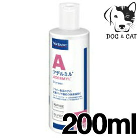 ビルバック 犬用・猫用 アデルミル ペプチド 200ml (ペット用シャンプー)
