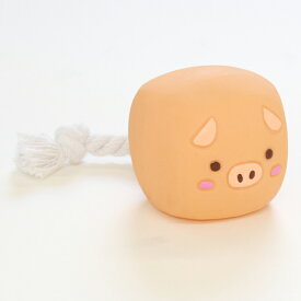 【スーパーセールP10倍】アドメイト Animal Friends アニマルフレンズ キューブトイ ぶたさん S 犬用おもちゃ 笛付 超小型犬 小型犬 かわいい仲間とのんびりお遊び気分 ロープ付 ピューピュー音が鳴る笛入 かわいい仲間とのんびりお遊び気分 Add.mate