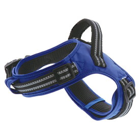 ペティオ ラブハーネス 胴輪 S ブルー 青 小型犬用 布地 犬用 シーズー キャバリア パグ等〜10kgまで 体に負担がかかりにくい Petio