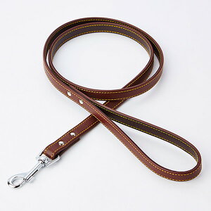 ペティオ Porta ポルタ ソフトレザーリード SS ブラウン 超小型犬 ポメラニアン ミニチュアダックス トイプードル等〜5kg 引き紐 ナスカン スナップ 国産 日本製 合皮 Petio