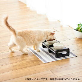 アドメイト ヴィラフォート ダイニングキャットテーブル 猫用 食器 食事台 樹脂 抗菌 高さ調整 Add.mate
