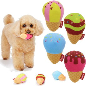 【全品P10倍！スーパーSALE】ペティオ 犬用おもちゃ ワンワンアイスクリーム ※種類は選べません 全年齢 超小型犬?小型犬 玩具 笛付き Petio
