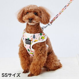 ペティオ 犬用ハーネス EthicalDoor エシカルドア アニマルベストハーネス SS ピンク ポメラニアン ミニチュアダックス トイプードル等 超小型犬用 抗菌生地 撥水 Petio 胴輪