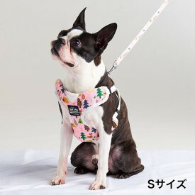 ペティオ 犬用ハーネス EthicalDoor エシカルドア アニマルベストハーネス S ピンク シーズー キャバリア パグ等 小型犬用 抗菌生地 撥水 Petio 胴輪