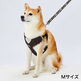 【6/1全品P10倍＋100円クーポン】ペティオ 犬用ハーネス EthicalDoor エシカルドア 迷彩ベストハーネス M ブラック 柴犬 ビーグル等 中型犬用 抗菌生地 撥水 Petio 胴輪