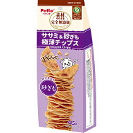 ペティオ 素材そのまま 完全無添加 ササミ＆砂ぎも パリッと 極薄チップス 45g | Petio 犬用おやつ 間食…