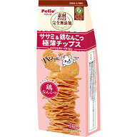 ペティオ 素材そのまま 完全無添加 ササミ＆鶏なんこつ パリッと 極薄チップス 45g | Petio 犬用おやつ …