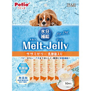 �y�e�B�I �����g�W���� ForDog �����⋋ �T�T�~�[���[���_�ۓ��� 10�{ | Petio ���p����� �ԐH�p �S���� �e�� �p�s�[ �V�j�A �{������ ���_�۔z�� ���F�� �_���h�~�� ���� �s�g�p Melt-Jelly