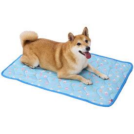 【スーパーセールP10倍】ペティオ 犬猫用マット 防ダニ加工 サラッと気持ちいい ひんやりマットHNB L | Petio ペットマット 犬用マット 猫用マット 猫 マット 夏 ネコマット 暑さ対策 熱中症対策 接触冷感 通気性 手洗い可能 滑り止め付 あごまくら