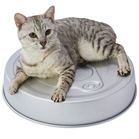 【スーパーセールP10倍】ペティオ 猫用ベッド ひんやり両面使えるアルミねこ缶HNB | Petio 猫 ベッド 夏 ネコベッド 猫缶 かわいい 暑さ対策 熱中症対策 接触冷感 滑り止め付 お手入れ簡単 アルミニウム 両面使える