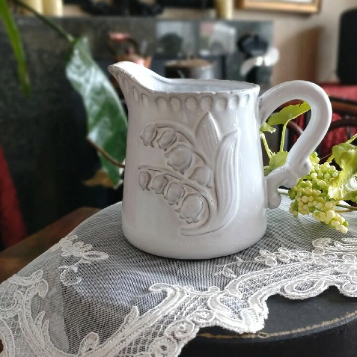 楽天市場】le Grand Chemin グランシュマン Muguet ミルクピッチャー  