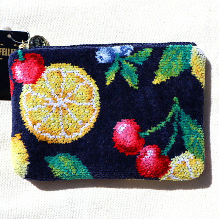 楽天市場】フェイラーポーチ ポーチ ラフルッタ ネイビー LA FRUTTA 