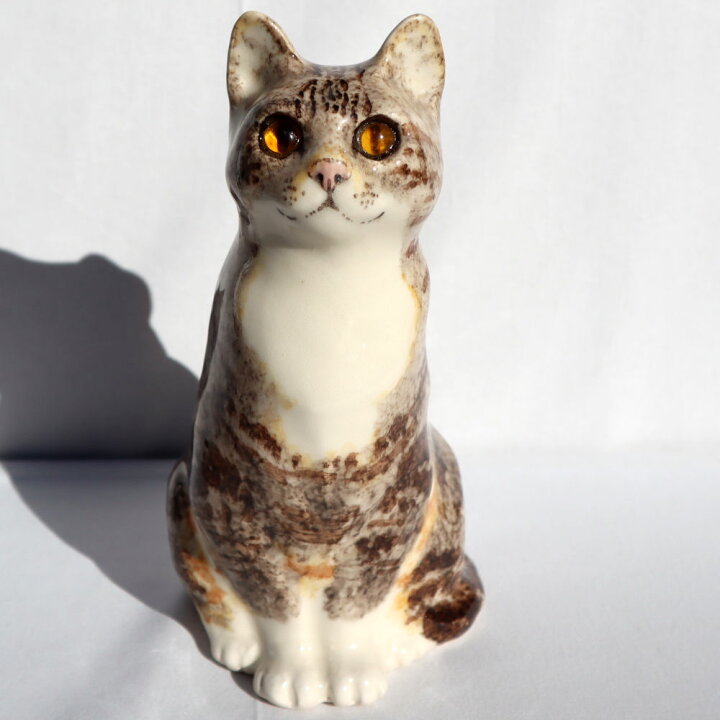楽天市場】置物 陶器 イギリス製 Winstanley Cat ウィンスタンレイ 