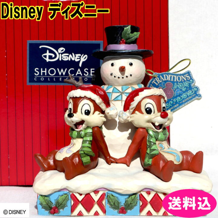 楽天市場】ディズニー フィギュア チップとデール スノーマッチファン 