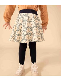 【SALE／20%OFF】スウェットプリントスカート PETIT BATEAU プチバトー スカート ロング・マキシスカート ホワイト【RBA_E】【送料無料】[Rakuten Fashion]