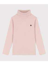 タートルネック長袖Tシャツ PETIT BATEAU プチバトー トップス カットソー・Tシャツ ホワイト グレー【送料無料】[Rakuten Fashion]