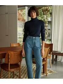 【SALE／10%OFF】2x2リブ編み長袖タートルネック PETIT BATEAU プチバトー トップス カットソー・Tシャツ ネイビー グリーン【RBA_E】【送料無料】[Rakuten Fashion]