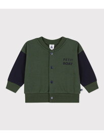 【SALE／20%OFF】スウェットバイカラーブルゾン PETIT BATEAU プチバトー ジャケット・アウター ブルゾン・ジャンパー【RBA_E】【送料無料】[Rakuten Fashion]
