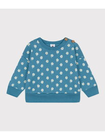 【SALE／20%OFF】プリントプルオーバー PETIT BATEAU プチバトー トップス スウェット・トレーナー グリーン【RBA_E】【送料無料】[Rakuten Fashion]