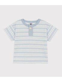 【SALE／20%OFF】ボーダー半袖Tシャツ PETIT BATEAU プチバトー トップス カットソー・Tシャツ ブルー【RBA_E】[Rakuten Fashion]