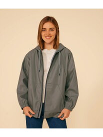 ヨットパーカ PETIT BATEAU プチバトー ジャケット・アウター マウンテンパーカー カーキグリーン ホワイト【送料無料】[Rakuten Fashion]