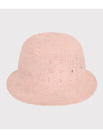 クロシェ PETIT BATEAU プチバトー 帽子 ハット ピンク【送料無料】[Rakuten Fashion]
