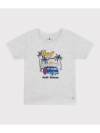 【SALE／10%OFF】半袖Tシャツ PETIT BATEAU プチバトー トップス カットソー・Tシャツ ホワイト グレー【RBA_E】【送料無料】[Rakuten Fashion]