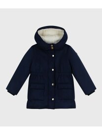 フード付きジャケット PETIT BATEAU プチバトー ジャケット・アウター ダウンジャケット・ダウンベスト ネイビー【送料無料】[Rakuten Fashion]