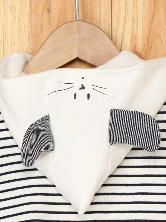 楽天市場】(K)耳付きマリニエールケープ PETIT BATEAU プチバトー 