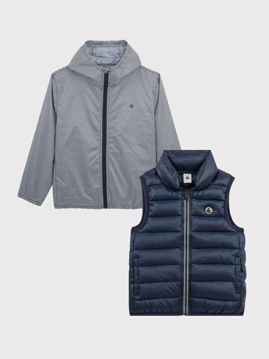 楽天市場】(K)3ウェイナイロンベスト PETIT BATEAU プチバトー 